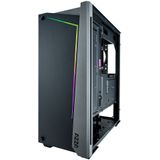 CASE - AZZA Apollo 430B DF2 - Behuizing - Zwart