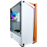 CASE AZZAApollo 430W DF2 - PC Behuizing - Wit - 2x USB 3.2 Gen 1
