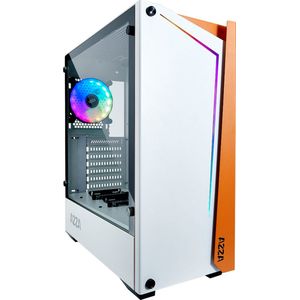 CASE AZZAApollo 430W DF2 - PC Behuizing - Wit - 2x USB 3.2 Gen 1