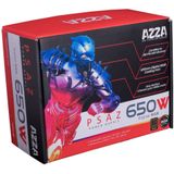 Azza PC Voeding - 650 Watt - 80PLUS Bronze - RGB Verlichting