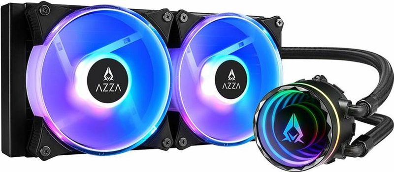 Azza - WAK Blizzard SP 240 ARGB - CPU Waterkoeler - Zwart
