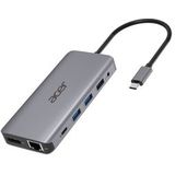 Acer - Type-C Dongle - 12-in-1 - USB 3.2 - 4K Video-output