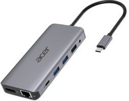 Acer - Type-C Dongle - 12-in-1 - USB 3.2 - 4K Video-output