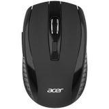 Acer - Wireless Mouse MX202 - Muis - Zwart - Draadloos - Ergonomisch