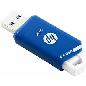 HP x755w HPFD755W-64 USB-stick 64 GB USB 3.1 Gen 1 Blauw, Wit