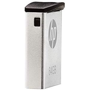 USB stick HP HPFD222W-64 Zilverkleurig Metaal 64 GB