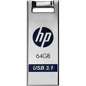 HP USB-geheugenstick USB 3.0 0 (klein, kaploos, metaal, schokbestendig, spatwaterdicht, stofdicht, 795 W)