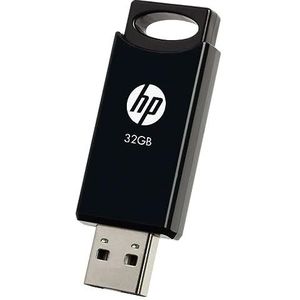 HP M - V212 MEM USB HPFD212B-32 32 GB, 5,7 x 2 x 0,7 cm, zwart
