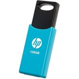 HP - v212w - USB-stick - Zwart, Blauw - 128 GB