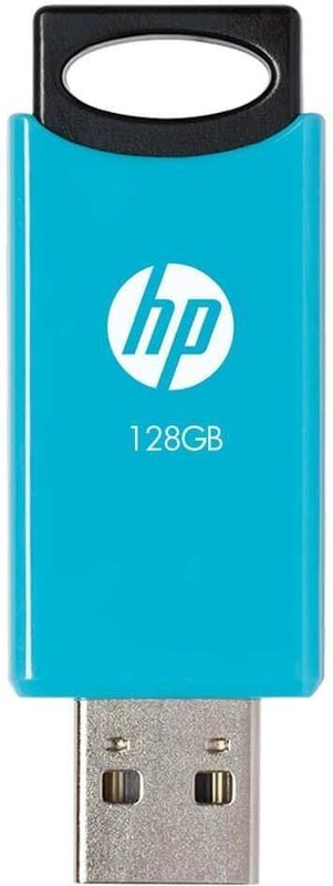 HP - v212w - USB-stick - Zwart, Blauw - 128 GB