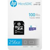 Micro SD geheugenkaart met adapter HP HFUD 256 GB