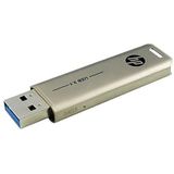 HP x796w USB 3.1 Flash Drive 64GB, Push and Pull design, Metallic finish