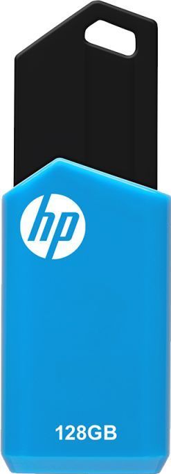 HP - HPFD150W-128 USB Stick - Blauw/Zwart - 128 GB - 1 Stuk