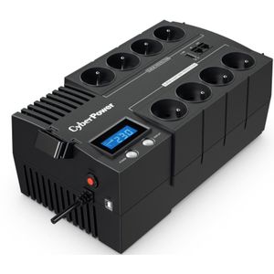 Cyberpower - Br1000elcd-fr - Line-interactive Ups - 1kva - 8 Stopcontacten