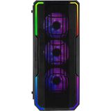 BitFenix - Enso Mesh - PC-behuizing - Zwart - Transparant - RGB Verlichting