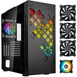 Bitfenix - Tracery ARGB - PC Behuizing - Zwart - Middelgroot