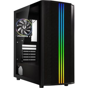 PC-behuizing zonder voeding - BITFENIX Saber Mesh (zwart) - Medium Tower - ATX-formaat