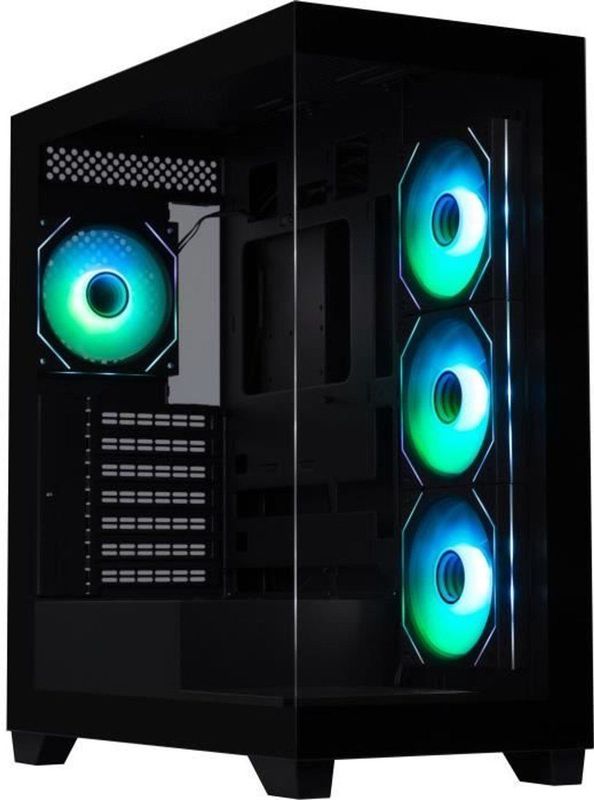 BitFenix - CETO Premium Edition - PC-behuizing - Zwart - Gehard Glas