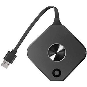 QuattroPod Mini 2K Kabellos Multi Display System für Smartphones (App/AirPlay) und PC/Laptop (Dongle) - 2K Dongle (HDMI) ohne Receiver, Mini Transmitter, EZ-QPT02
