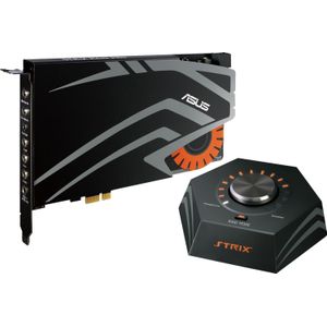 ASUS Strix Raid Pro - 7.1 PCIe Gaming - Geluidskaart - Audiofiele kwaliteit DAC - 116dB SRV