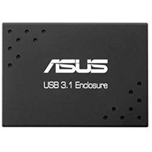 ASUS USB 3.1 BEHUIZING (SATA), Harddisk behuizing, Zwart
