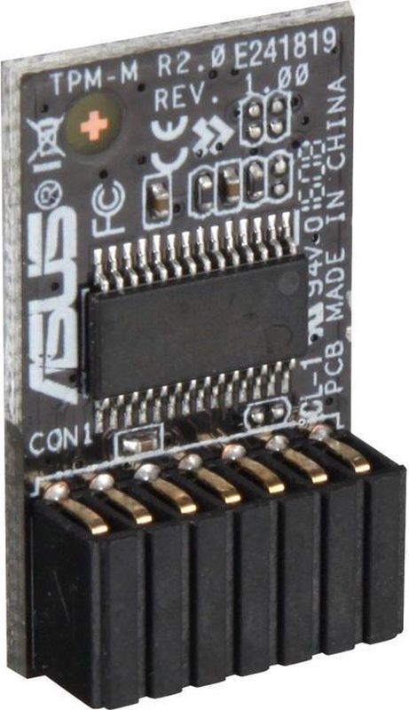 Asus TPM-M R2.0 TPM module Socket LPC Interface Vormfactor Plug-in Modul