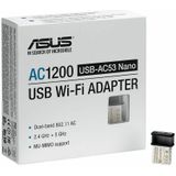 ASUS USB-AC53 Nano AC1200 Dual-band USB Wi-Fi Adapter