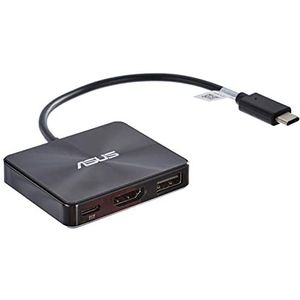 ASUS 90NB000-P00160 USB 3.0 (3.1 Gen 1) Type-C dockingstation (met kabel, USB 3.0 (3.1 Gen 1) Type-C, ASUS, T303UA/T305CA/UX390UA, 3840 x 2160 pixels, zwart)