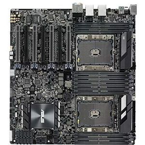 ASUS WS C621E SAGE (BMC) moederbord (EEB, Intel Skylake/Cascade Lake, Dual LGA 3647, 12x DDR4 2933MHz ECC REG, PCIe 3.0, SATA, U.2, M.2, NVME, SATA, Dual LAN, BMC)