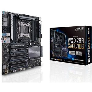 Asus - WS X299 SAGE/10G - Moederbord - CEB - Intel® X299 - 10 Gigabit Ethernet