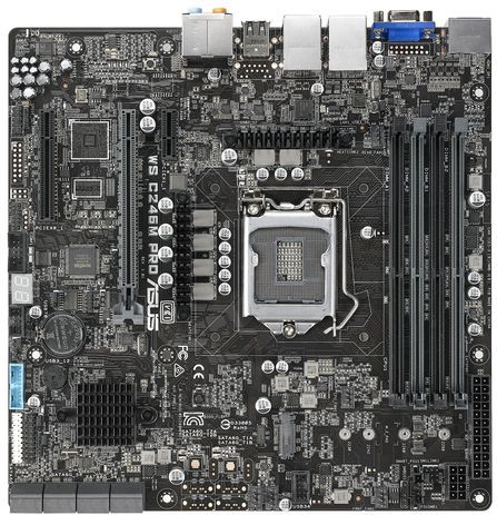 ASUS WS C246M PRO Intel C246 LGA 1151 (Socket H4) micro ATX