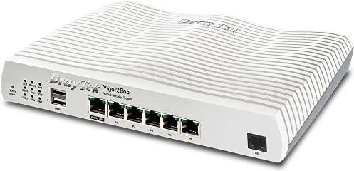 Vigor2865 - Beveiligingsfirewallrouter - VDSL2/ADSL2+ - Gigabit Ethernet