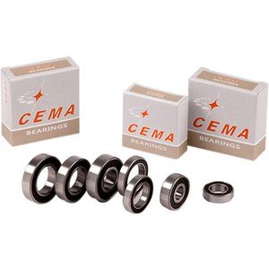 Cema Kogellager 6803 17 x 26 x 5 Stahl