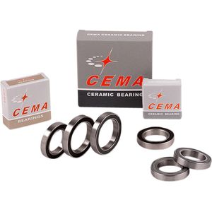 Cema Kogellager 6806 P 10 30x42x7 Edelstahl