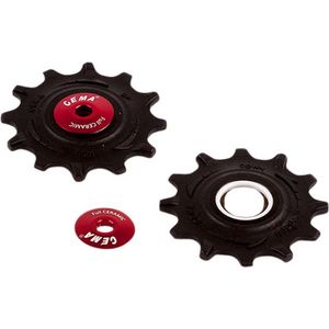 Cema Deraaleur Swies PVC SRAM XX1 XO1 Edelstahl-Keram. Schwarz