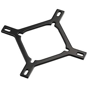 Bitspower - Backplate - Zwart - Metaal - Voor Intel LGA 115X, 1200, 1700