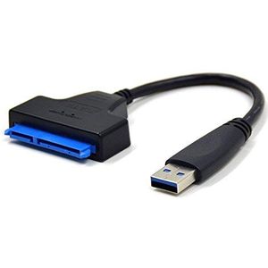 Vklopdsh - USB 3.0 naar SATA Adapterkabel - Externe Kabel - Voor 2,5 Inch SSD/HDD