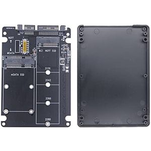 BEEOFICEPENG M.2 NGFF MSATA SSD naar 3.0 Adapterkaart 2 in 1 Converter Kaart M.2 SSD Adapter Kaart Externe Harde Schijf Behuizing