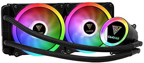 GAMDIAS - CHIONE M2-240 Lite - Watercooling - 240 mm RGB - CPU-vloeistofkoeler