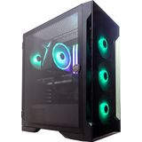 TALOS E2 ELITE - Mid-Tower Behuizing - Zwart - Gehard Glas