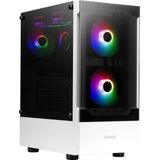 GAMDIAS Argus E3 v2 RGB ATX toren met glazen paneel (BL