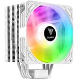 GAMDIAS Boreas E1-410 - CPU Koeler - aRGB - Wit - 4 Heatpipes