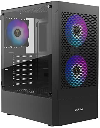 Gamdias - Talos E3 - PC-behuizing - Zwart - Mesh RGB