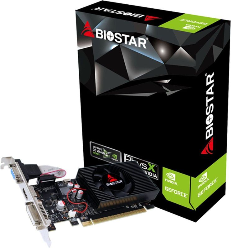 730 BIOSTAR GT D3 4GB/HDMI/DVI/VGA/ Low Profile
