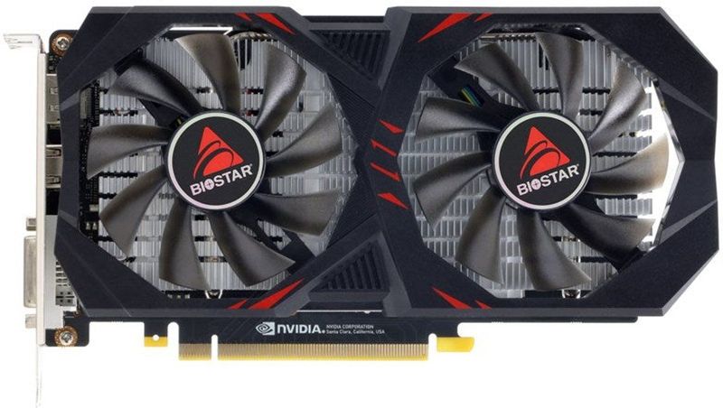 Biostar - GeForce GTX 1660 SUPER - Videokaart - 6 GB - GDDR6 - 192-bits geheugensinterface