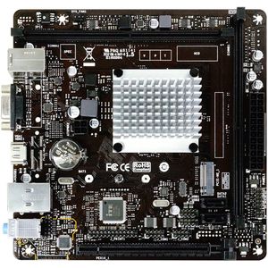 Biostar - MB J4125NHU - Moederbord - Mini-ITX - DDR4 - Celeron J4125