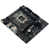 BioStar H610MH D5 Moederbord Socket Intel 1700 Vormfactor Micro-ATX Moederbord chipset Intel® H610