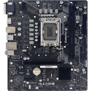 Biostar - H610MH D5 - Moederbord - Zwart - mATX - LGA 1700