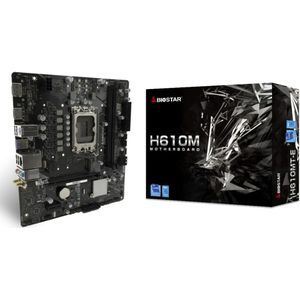Biostar H610MT-E moederbord Intel H610 LGA 1700 micro ATX
