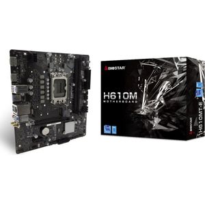 Biostar - H610MTE - Moederbord - LGA 1700 - mATX - Intel H610